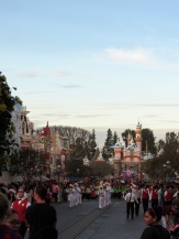 Another first for me on this trip. I watched the Disneyland flag retreat ceremony for the first time. This is definitely one of those "hidden" gems of Disneyland, take time to check it out if you never have before.
